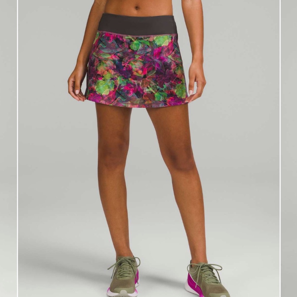 Lululemon Pace Rival Mid-Rise Skirt *Long